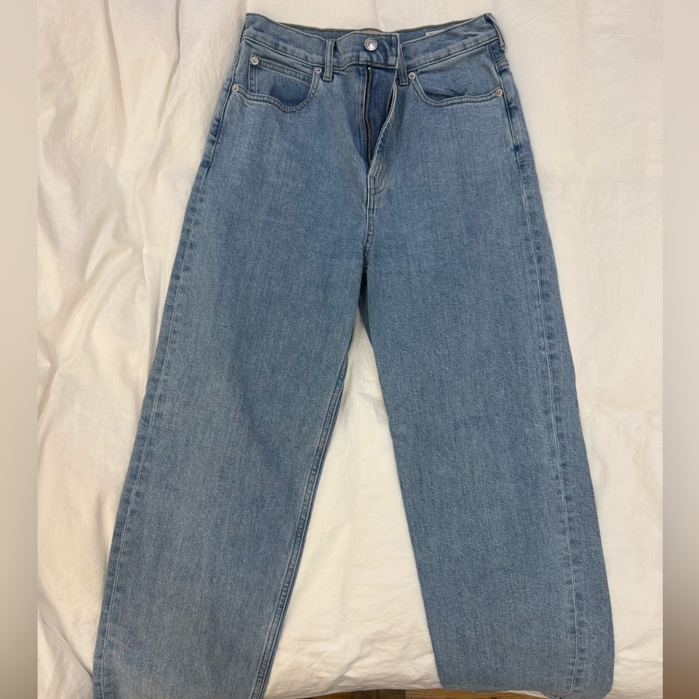 Everlane Light Blue High-Waisted Jeans